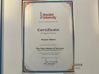 View Certificate